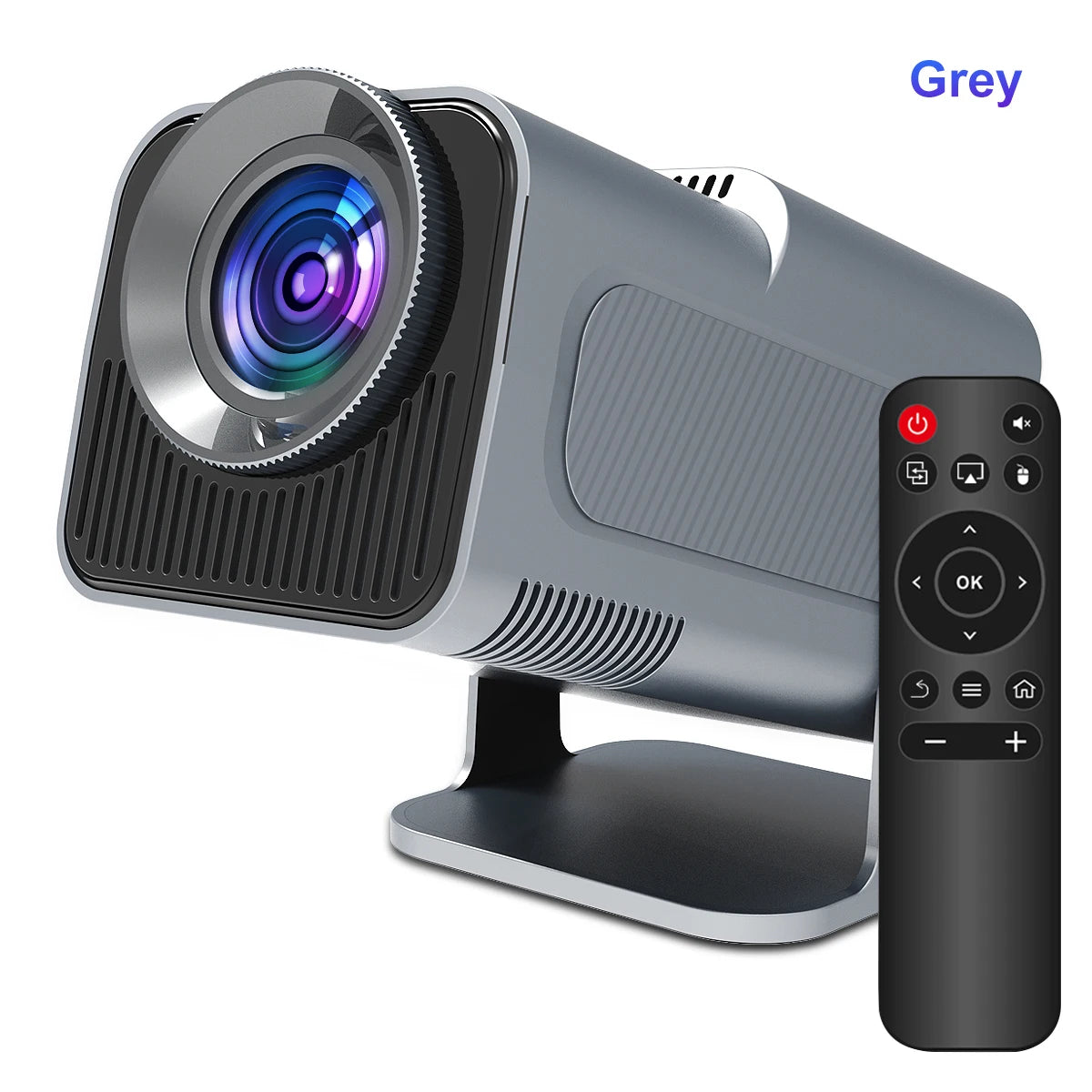 4K Native 1080P Android 11 Projector 390ANSI HY320 Dual Wifi6 BT5.0 Cinema Outdoor Portable Projetor Upgrated HY300