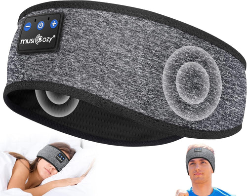 Experience Ultimate Comfort with MUSICOZY Bluetooth 5.4 Sleep Headphones - Wireless Headband for Music, Travel, and Workouts